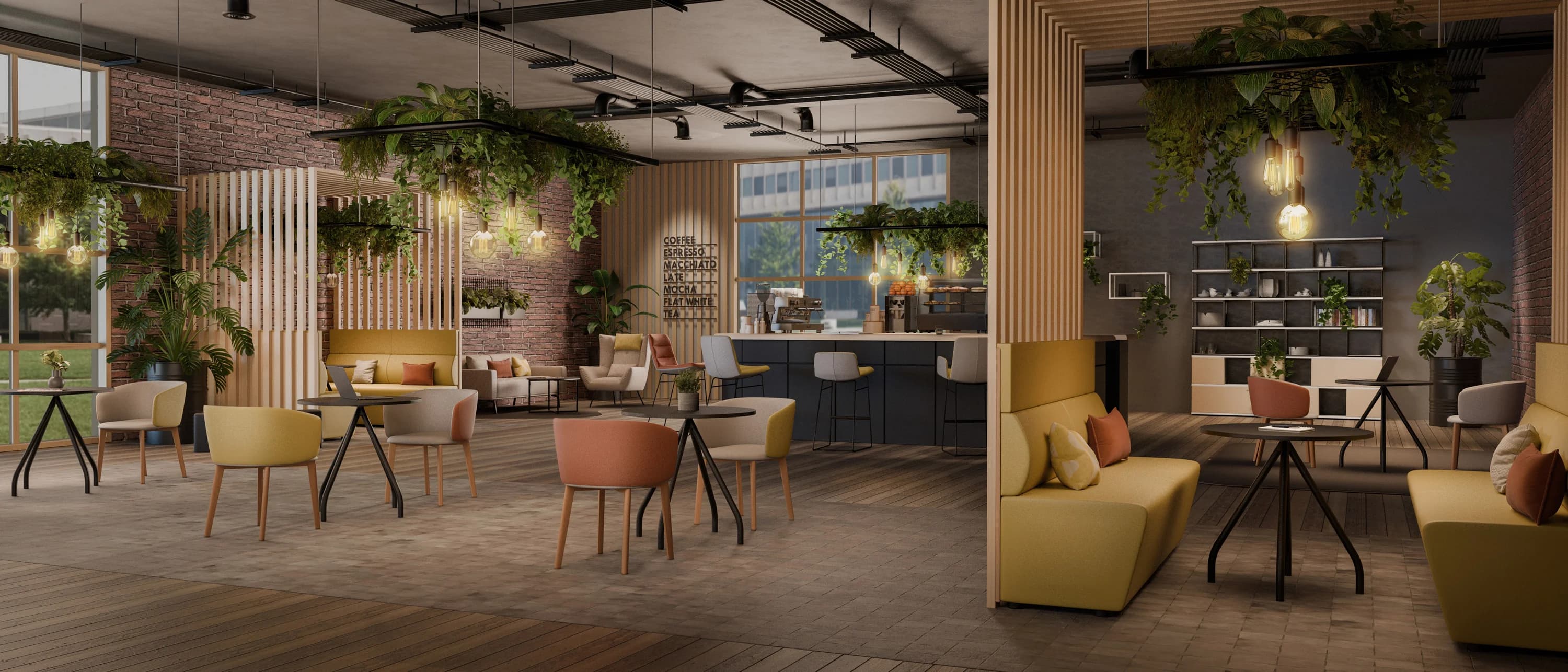 ASSMANN Social Area mit Lounge-Mobiliar